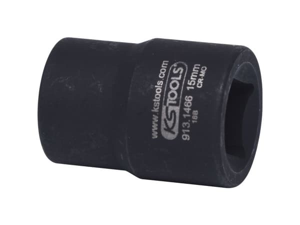 KS Tools 913.1466, Kraftpipe, Sort, 1 hoder, 1/2", Metrisk, 15 mm