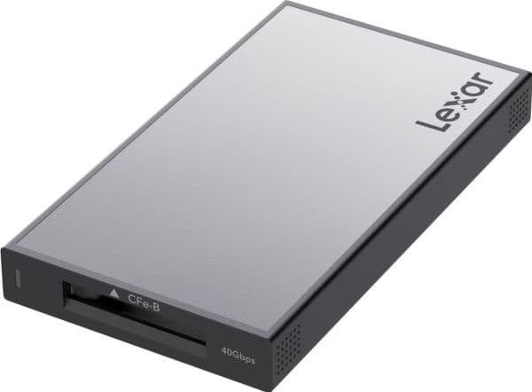 Lexar WF 740, CFexpress Type B, Grå, Svart, 40000 Mbit/s, USB, 57,7 mm, 103,4 mm