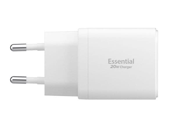 Spigen Essential EE202EU, Innendørs, AC, Hvit