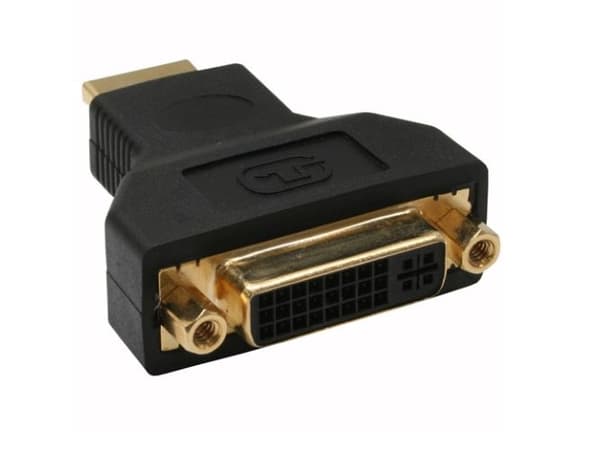 InLine 17670P, DVI-D female, DVI-D, Svart