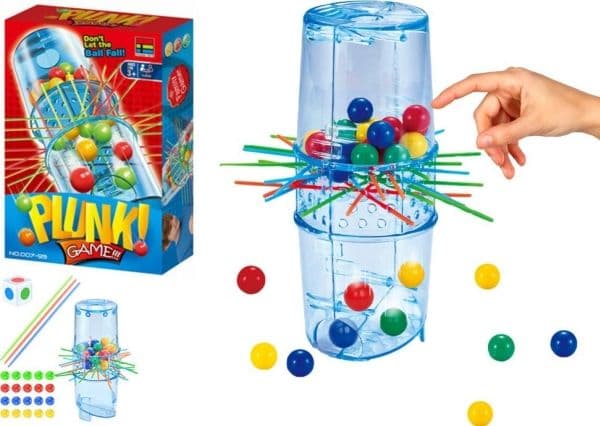 LeanToys lekestativ med fallende kuler