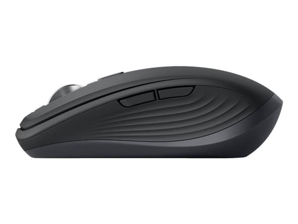 Logitech MX Anywhere 3S - Mus - optisk - 6 knapper - trådløs - Bluetooth - grafitt
