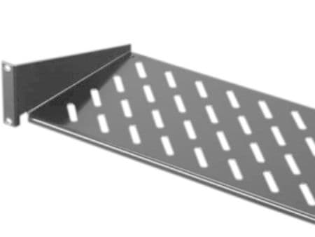 Rittal DK - Rack-hylle - RAL 9005 - 2U - 19"