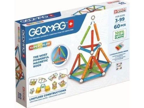 Geomag Supercolor Paneler Recycled 60 st.