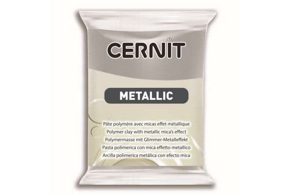 Cernit Metallic 080 56g silver