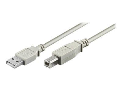 MicroConnect - USB-kabel - USB (hane) till USB typ B (hane) - 1.8 m