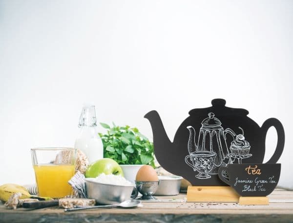 Securit® kolmen MINI CUP -pöytäesimerkin sarja, musta