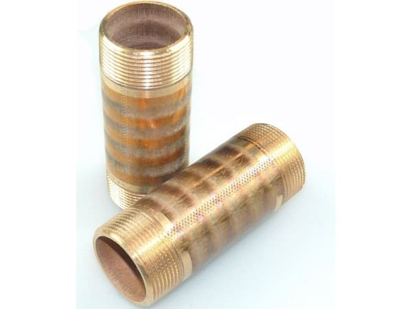 VIEGA nippelrör 1 1/2 x 200 rödgods