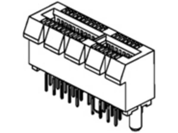 Molex PCI-Express-sokkel 877159005 1 stk