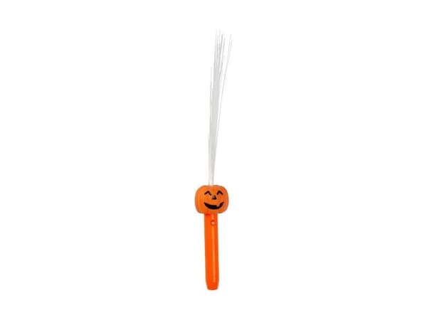 Græskar fiberoptisk lampe