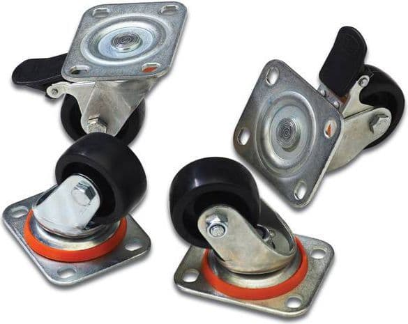 Digitus DN-19 CASTOR, musta, Hopea