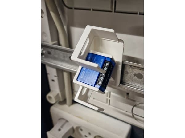 Light Solutions DIN rail adapter for Shelly Mini - For 3 pieces