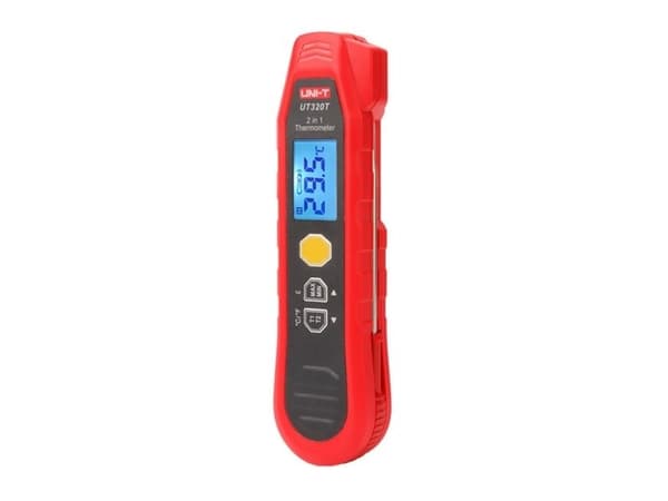 Uni-T UT320T 2-i-1-termometer