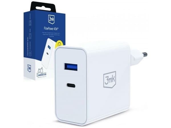 3mk Protection 3mk FlowPower 45W 1A1C PD 3.0 QC4+ vit