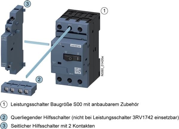 Siemens 3RV1011-1EA15, IP20