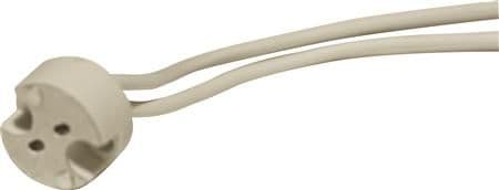Fatning til halogen G4/G5,3/G6,35 120 mm