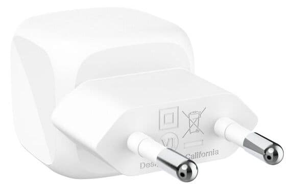 Belkin BOOST Charge USB-C 20W PD Lader PPS Hvit WCA009kqWH