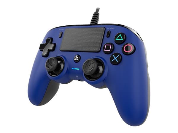 NACON - Håndkonsoll - kablet - blå - for PC, Sony PlayStation 4