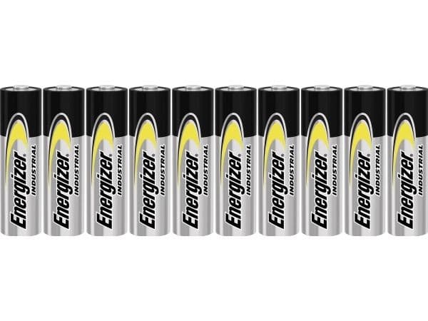 Batterier Energizer Industrial Alkaline - AA/LR06 - 1,5 V - 10 st