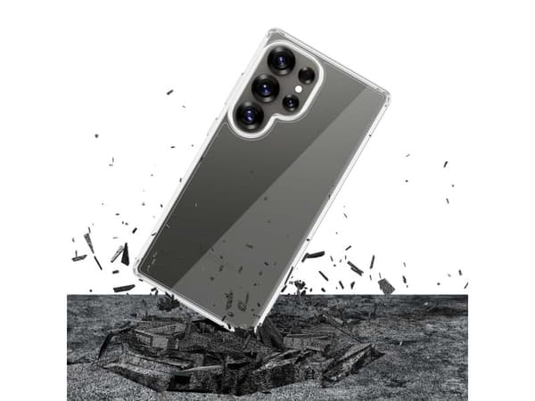 3mk Armor-etui til Samsung Galaxy S25 Ultra - transparent