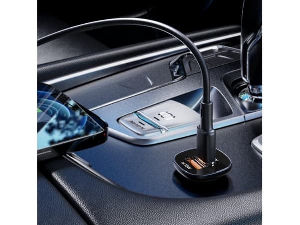 Acefast biloplader B1 1x USB-A + 1x USB-C (6974316280330)