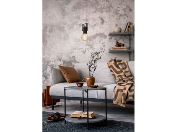 EGLO CALARI PENDEL E27 L1500 SVART