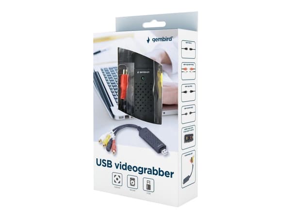 Gembird UVG-002 - Videokaappaussovitin - USB 3.0 - NTSC, PAL