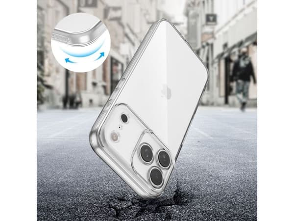 Hurtel Tech-Protect FlexAir-skal till iPhone 17 Pro Max - klar
