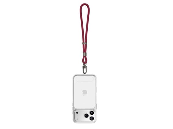 Tech-Protect C11S Rope Wrist Strap for Phone - Burgundy