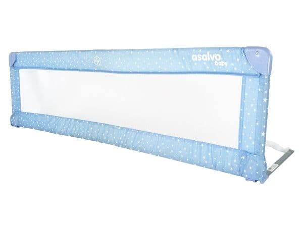Asalvo sängskydd 150 cm, blå stjärnor