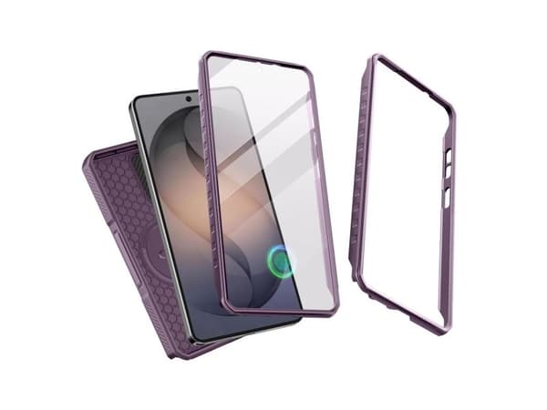 Tech-Protect Kevlar MagSafe 2-set etui til Samsung Galaxy S26 Ultra - sort