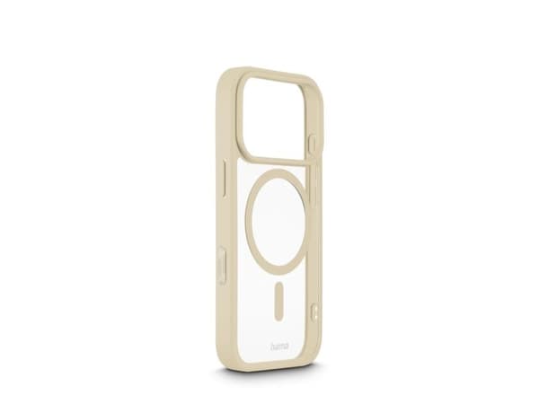 Hama Frame Protect, Mobilskal, Apple, iPhone 17 Pro, 16 cm (6.3"), Beige, Transparent