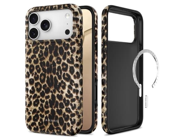 Tech-Protect Lamano MagSafe Case for iPhone 18 Pro Max / 17 Pro Max - Black and Beige