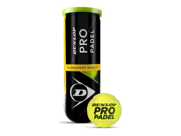 Padel-pallot Dunlop Pro Padel (3 kpl)