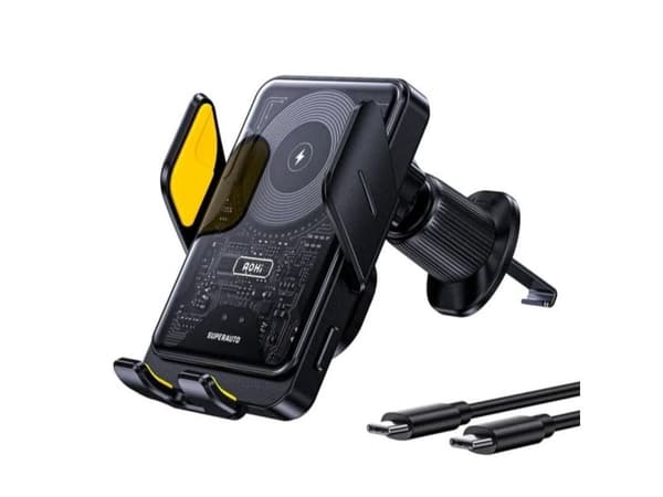 AOHI bil-lader induktiv med Smart Sensor 15W