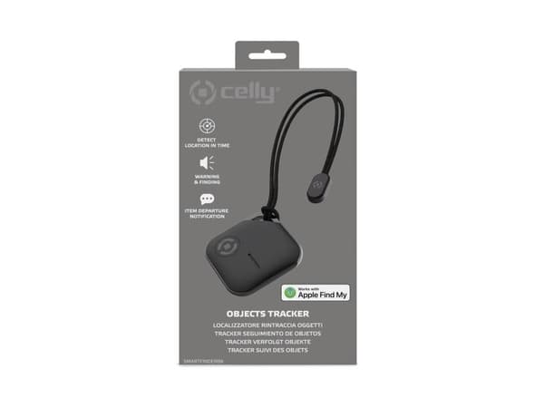 Celly SMARTFINDER - Trådløs sikkerhetsskilt - sort - for Apple iPhone