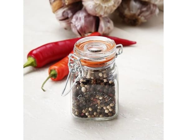 Kilner KILNER Sloik 0,07l, Square Clip Top Jar