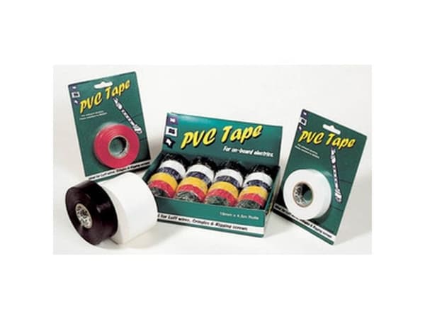 PSP PVC-tape 19mm x 20m rød