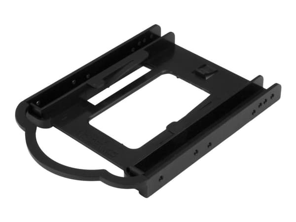 StarTech.com 2.5 SSD/HDD Mounting Bracket for 3.5 Drive Bay - 5 Pack - Tool-less - Hard Drive Mounting Kit (BRACKET125PTP) - Adapter för lagringsfa...