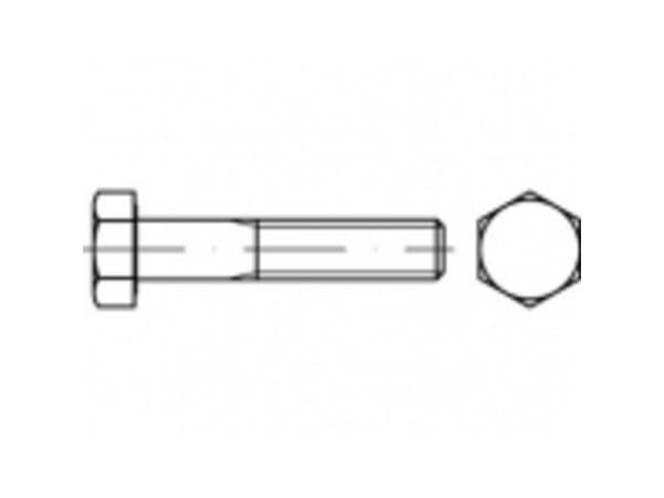 TOOLCRAFT sekskantbolt M8 utvendig 50 mm 200 stk