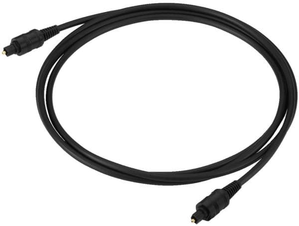 Goobay 50565, Toslink, Hankjønn, Toslink, Hankjønn, 2 m, Sort