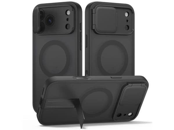 Tech-Protect Kevlar Aura MagSafe Case for iPhone 18 Pro / 17 Pro - Matte Black