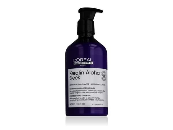 L'Oreal Keratin Alpha Sleek Shampoo 500ml