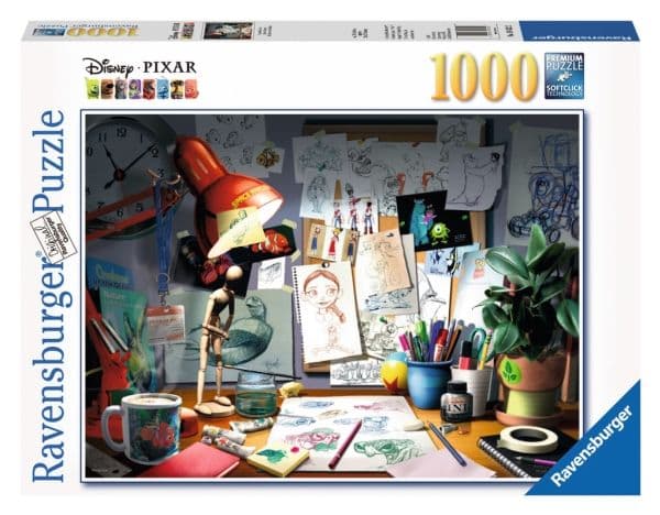 Ravensburger 12000302, 1000 styck, Liggande, 14 År