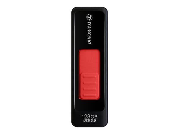 Transcend JetFlash 760 - USB flash-enhet - 128 GB - USB 3.0 - svart