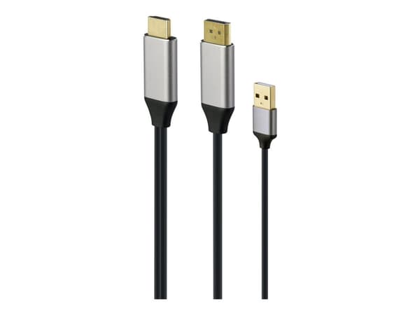 Cablexpert - Adapterkabel - USB, DisplayPort hann til HDMI hann - 2 m - svart