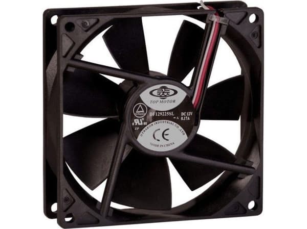 Inter-Tech 92mm Fan Bulk - Sisäosa tuulettimen kanssa - 92 mm