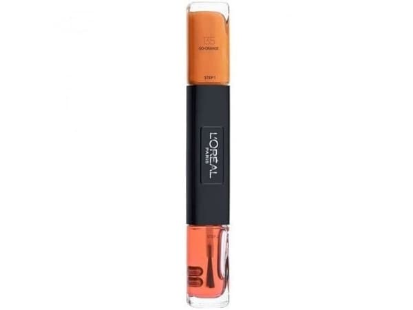 L’Oréal Paris Infallible Gel-Effect nagellack 2-i-1 Go-Orange, 2 x 5 ml