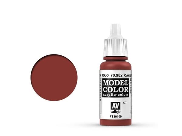 Vallejo 70.982, Brun, Acryl maling, Væske, 17 ml, 1 stykker |
