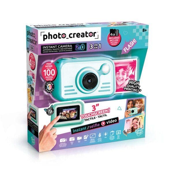 Studio Creator Photo Creator Instant Camera med Farvefotopapir